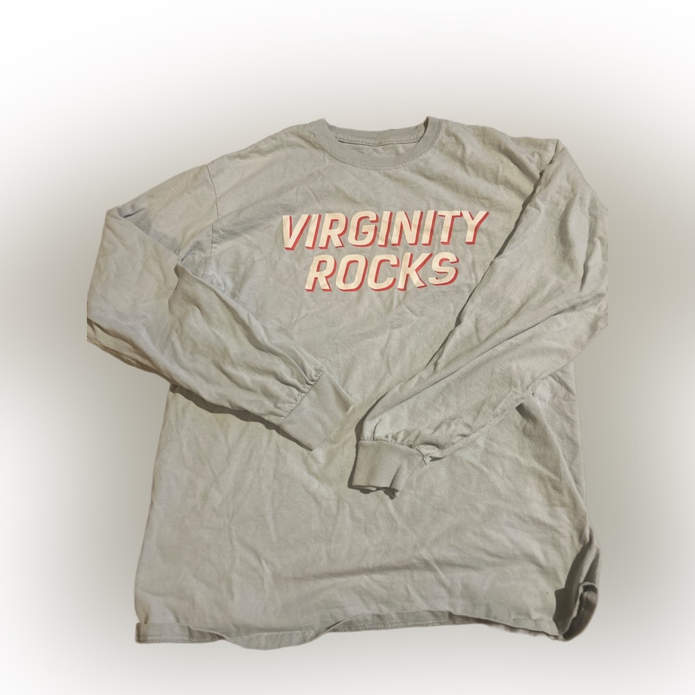 DANNY DUNCAN VIRGINITY ROCKS LONG SLEEVE SHIRT